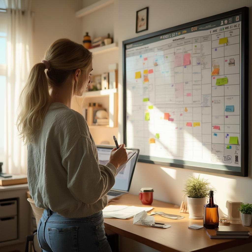 Colourful grid illustration representing a collection of weekend activity categories